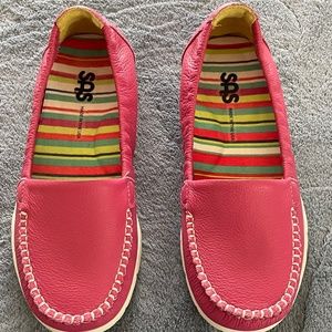 SAS Pink Boat Shoes